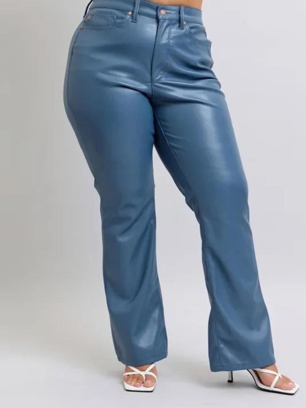 Judy Blue Bootcut Faux Leather Pant